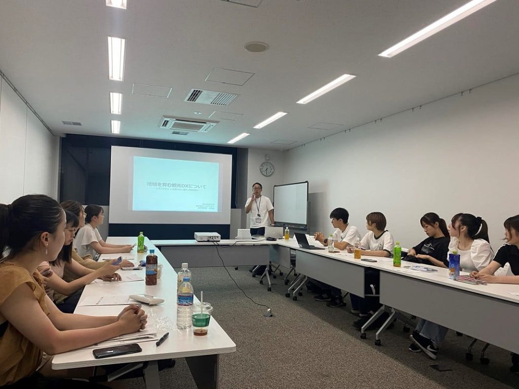 当社中田の講義の様子②