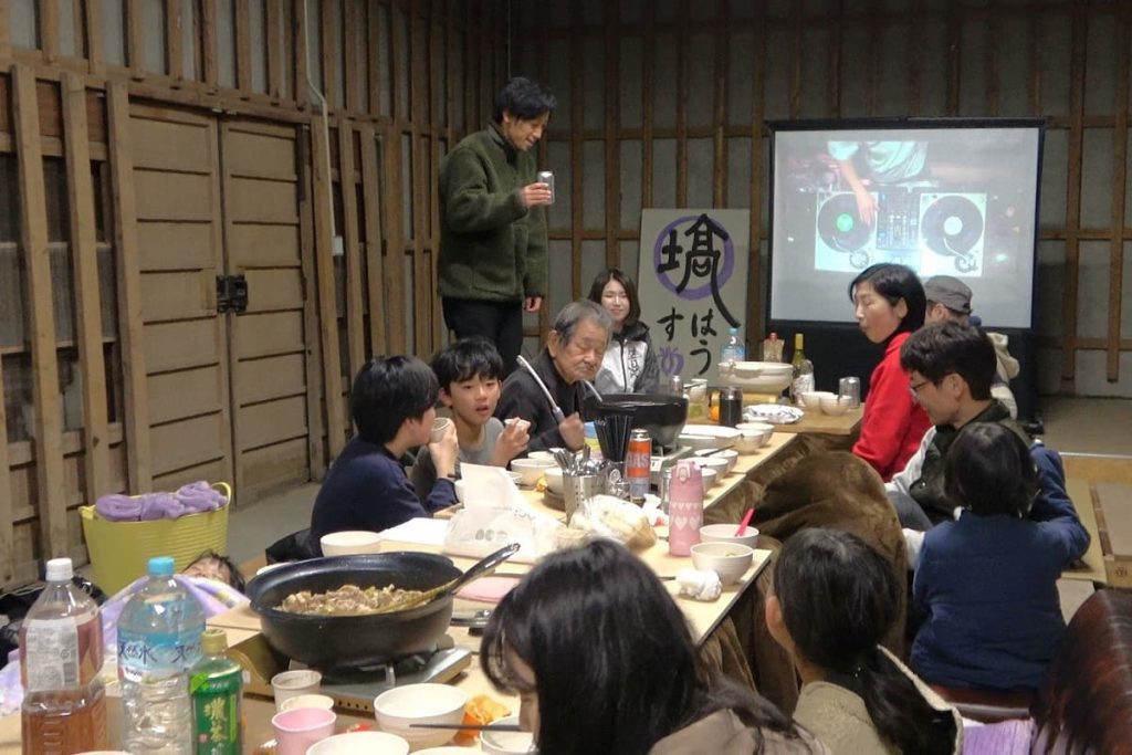 佐原ストリートファニチャープロジェクトの様子