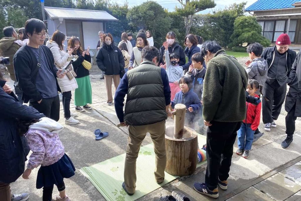水郷十二橋 田んぼのがっこうプロジェクトの様子