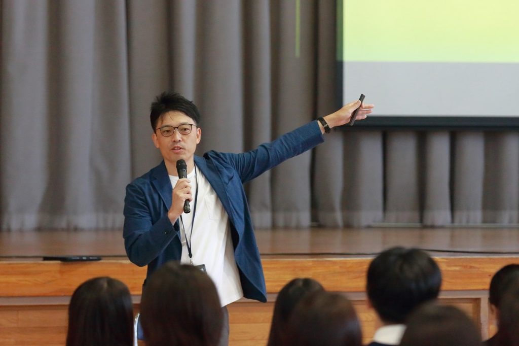 当社阿部のレクチャーの様子①