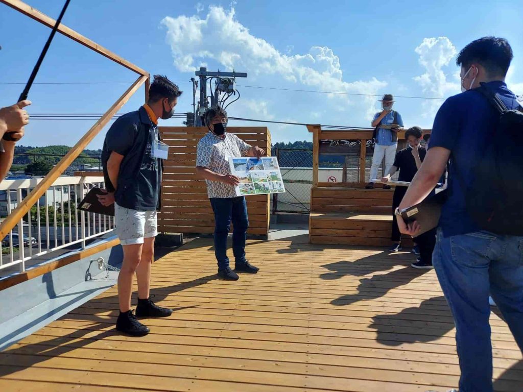 第２回 まちを知る①の様子