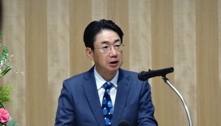 入社式の代表挨拶